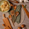 Padma Teak Mini Kitchen Utensils, Set of 4 - Northgrove - 