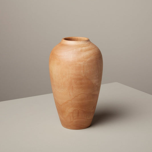 Kiln Mango Wood Classic Vase - Northgrove - 
