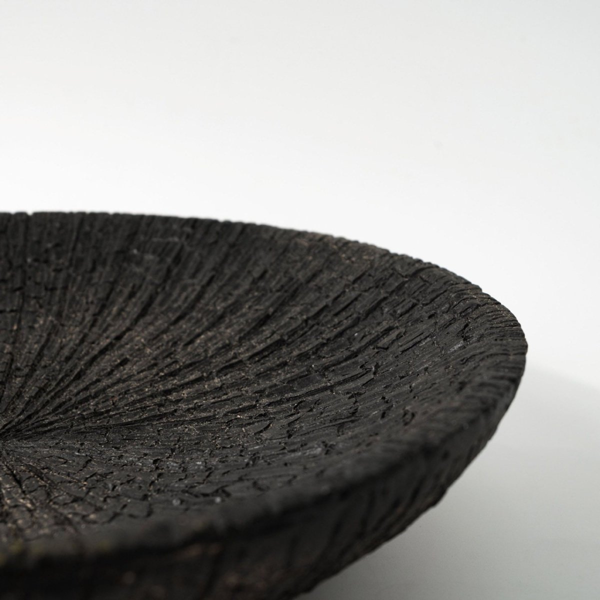 Ash Rift - Carbonized Wood Crack Bowl - Northgrove - 
