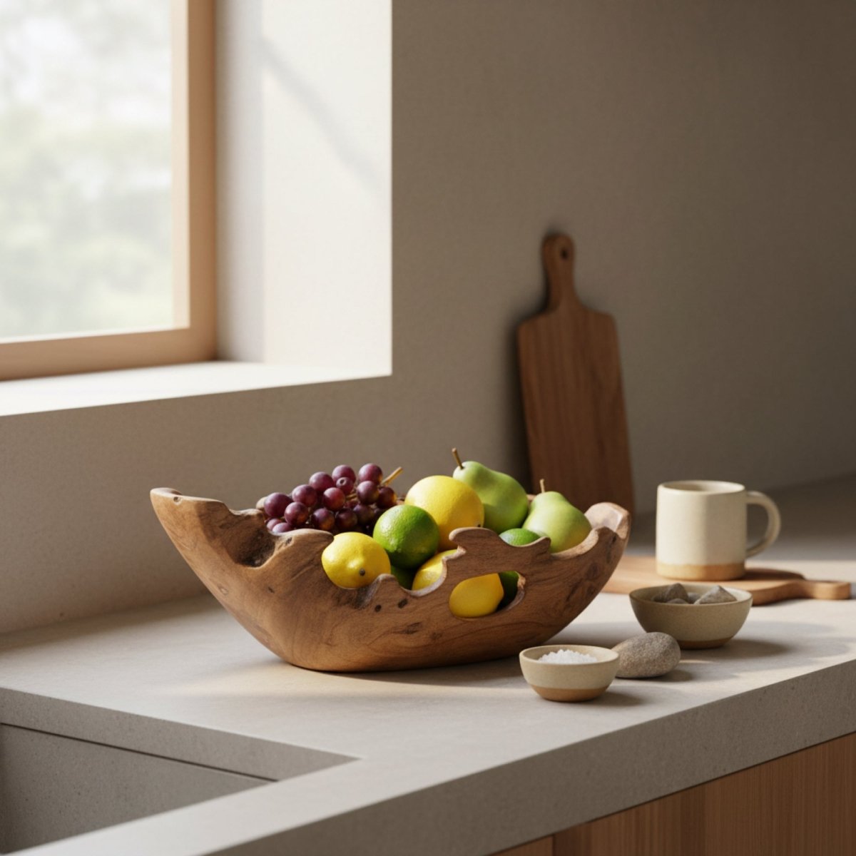 Root Hollow - Organic Wood Sculptural Tray - Northgrove - 